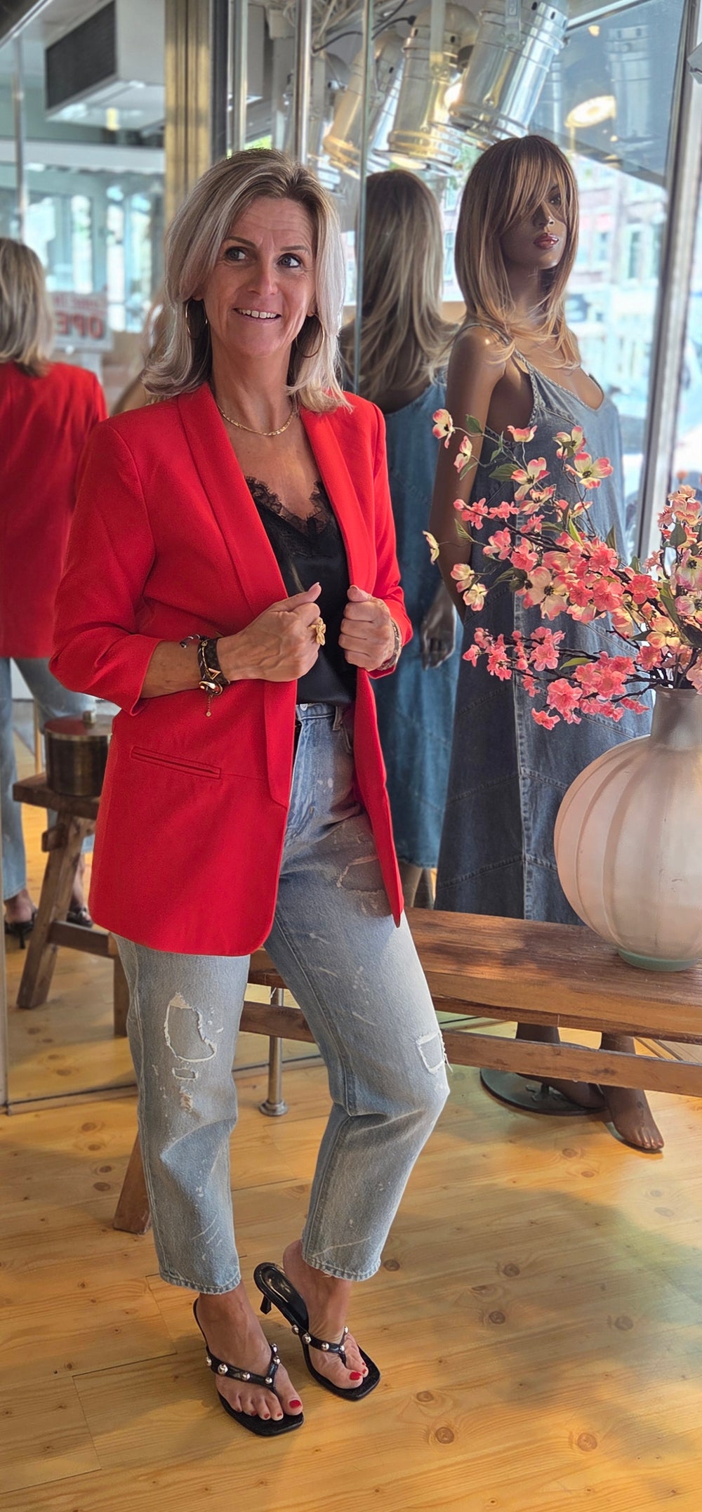 Blazer rood