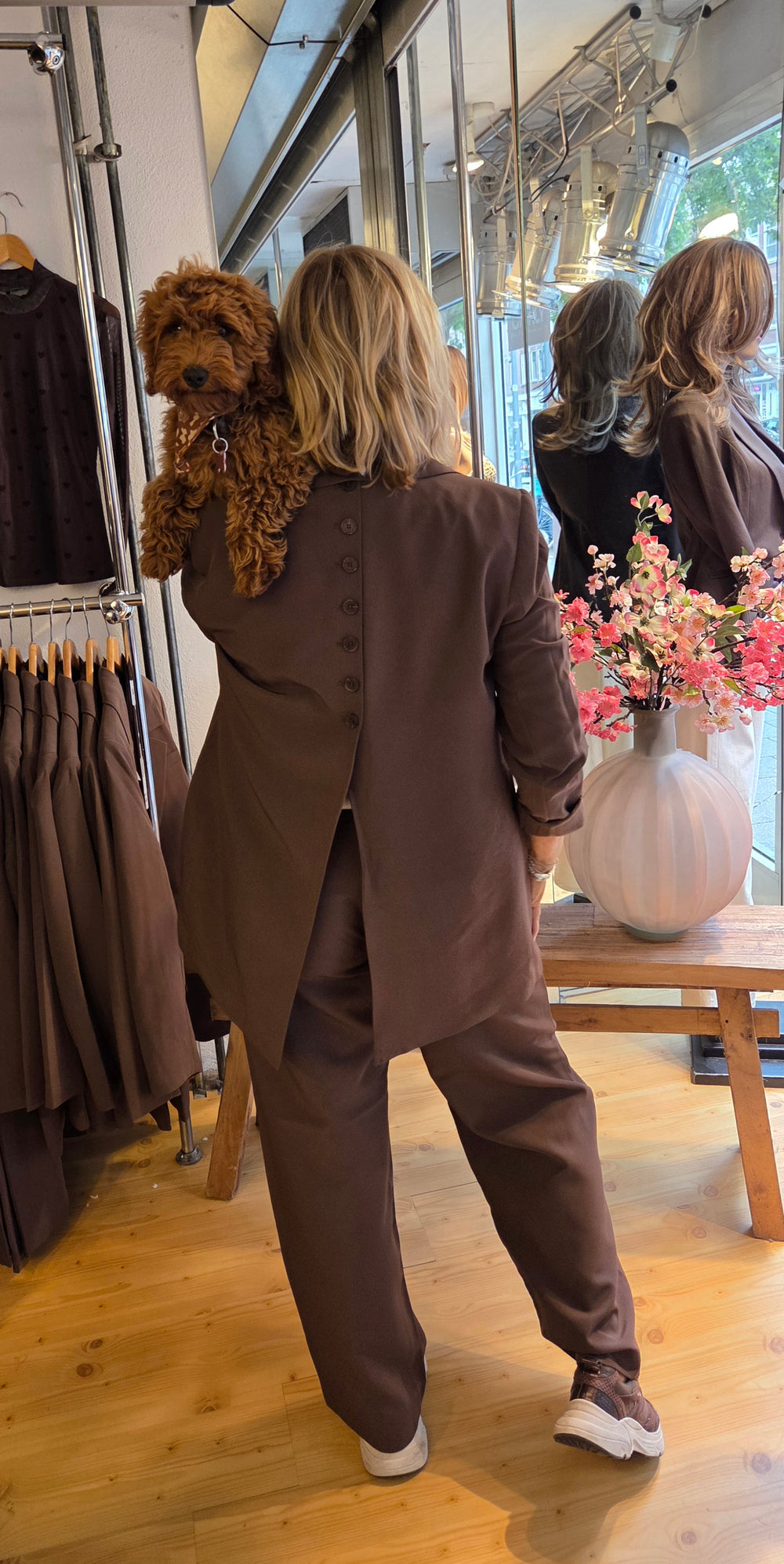 Blazer bruin lanna-berry